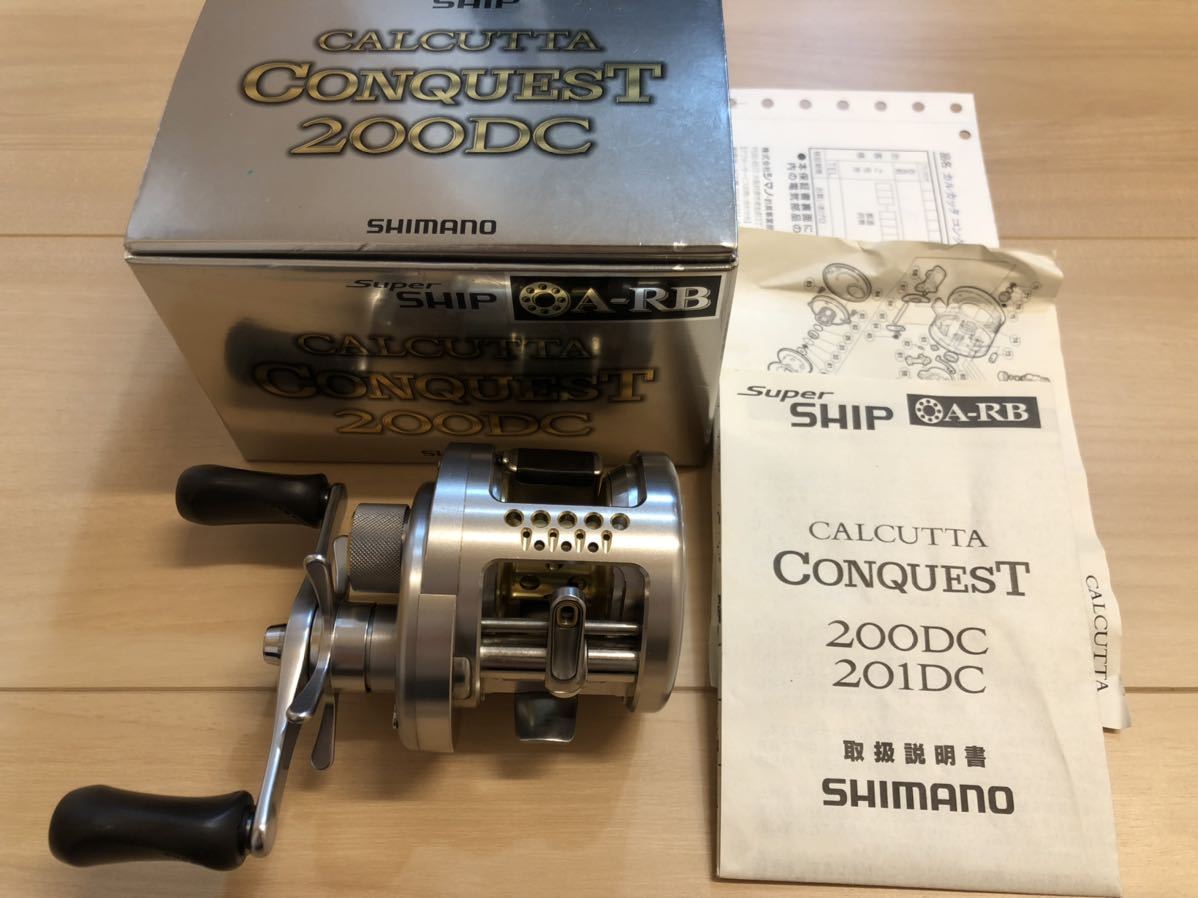 【HOT，人気セール】 シマノ カルカッタコンクエストDC 200(シマノ)｜売買されたオークション情報、yahooの商品情報をアーカイブ公開 - オークファン シマノ