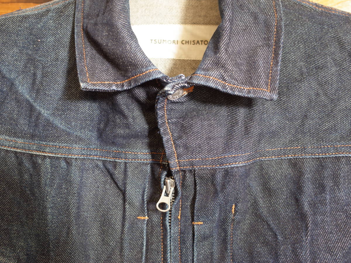 を811☆ TSUMORI CHISATO ツモリチサト ジップアップ デニムジャケット