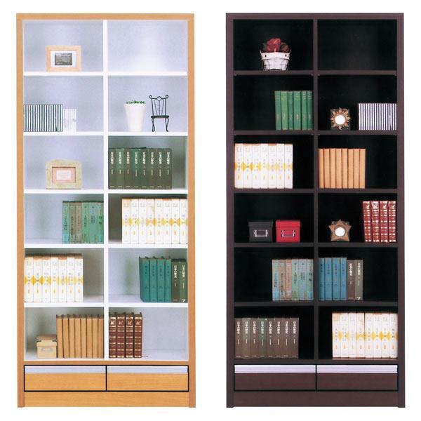 赤字超特価，限定SALE 本棚 書棚 リビングボード オープンラック 完成品 幅83cm ブックシェルフ 引き出し収納付き ナチュラル(本棚)｜売買されたオークション情報、yahooの商品情報をアーカイブ公開 - オークファン 本棚