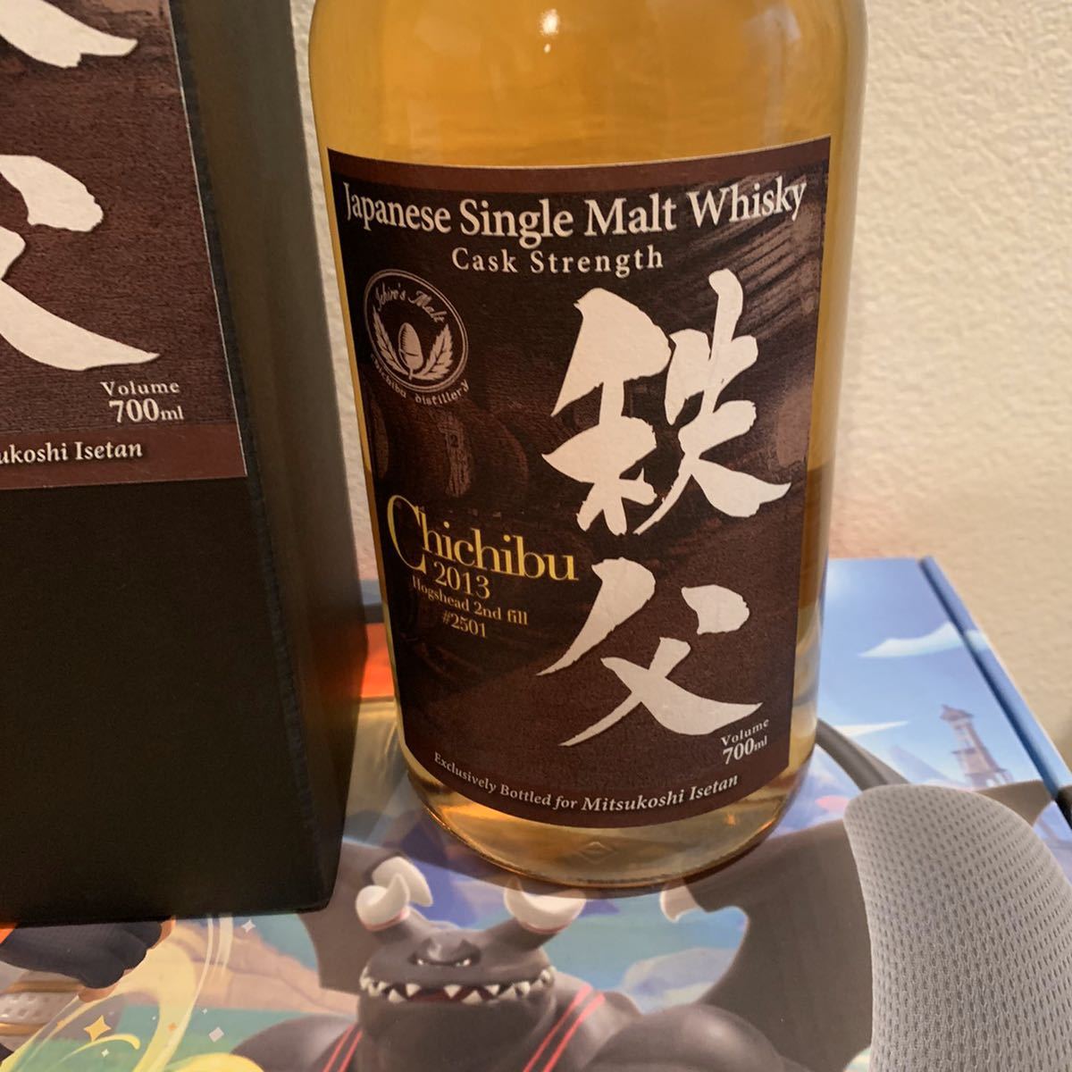 【新品未開封】三越伊勢丹限定品 174本限定 イチローズモルト 限定品 ウイスキー Ichiro's Malt 秩父2013 ホグスヘッド 秩父蒸溜所_2