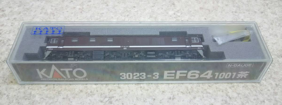 動作確認済 Nゲージ KATO EF64形1000番台電気機関車 (1001号機 茶色