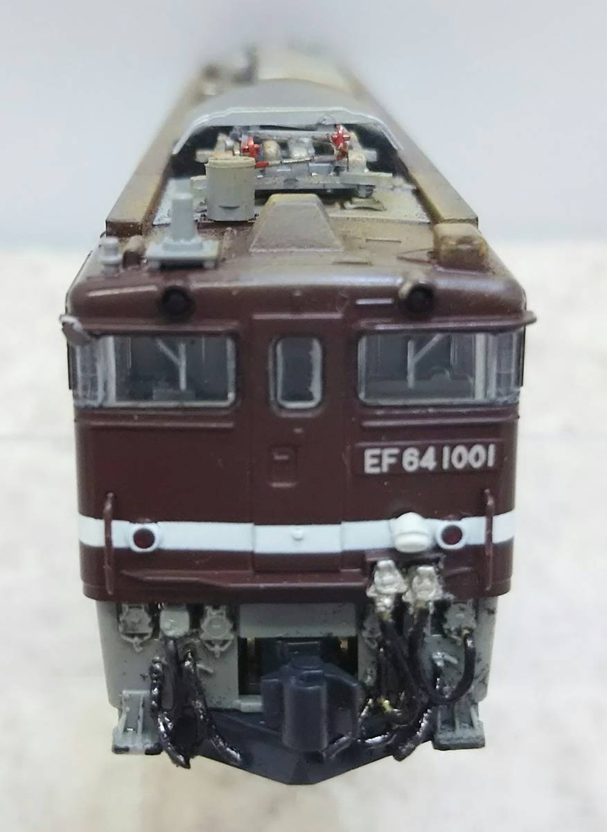 動作確認済 Nゲージ KATO EF64形1000番台電気機関車 (1001号機 茶色