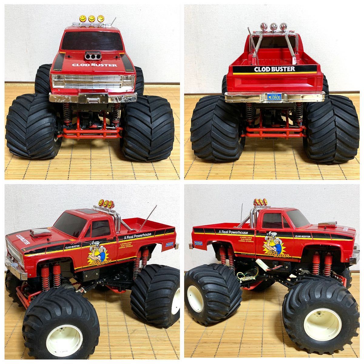 Tamiya 1⁄10 Clod Buster Super 4WD Truck Kit Black Edition RC