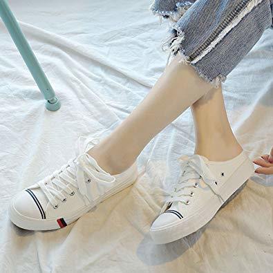 Sale キャンバス スニーカー かかとなし レディース サンダル スリッポン 軽量 ホワイト 24 5cm 24 5cm 売買されたオークション情報 Yahooの商品情報をアーカイブ公開 オークファン Aucfan Com