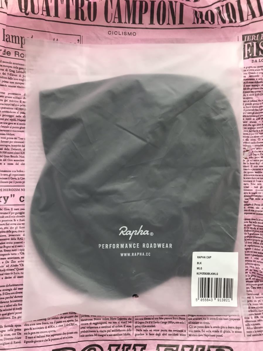 超激得，格安 Rapha Cap ラファ キャップ ブラック&times;ブラック Medium/Large(帽子、キャップ)｜売買されたオークション情報、yahooの商品情報をアーカイブ公開 - オークファン 帽子、キャップ