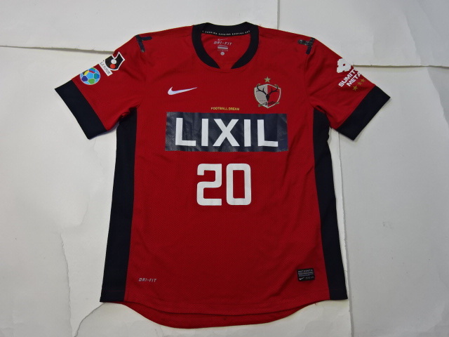 本物保証，格安 0215 鹿島アントラーズ ナイキ NIKE ユニホーム L SABASAKI 20(Jリーグ)｜売買されたオークション情報、yahooの商品情報をアーカイブ公開 - オークファン ユニフォーム