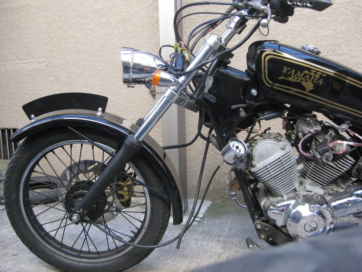 ビラーゴ250 タンク 流用 トリプルツリー ビラーゴ250 イージー