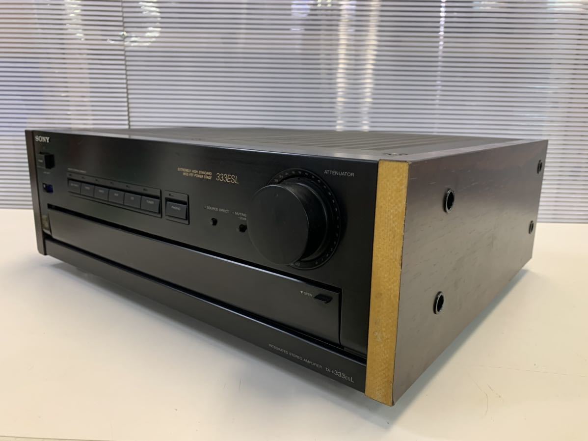【ジャンク】SONY プリメインアンプ TA-F333ESL X165◇◇◇ SONY ソニー TA-F333ESL プリメインアンプ ジャンク品