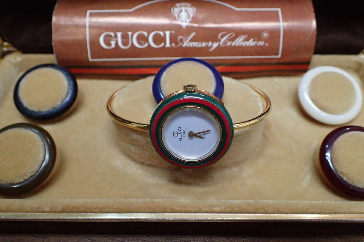 GUCCI グッチ 時計 11⁄12.2 チェンジベゼル GUCCIチェンジベゼル