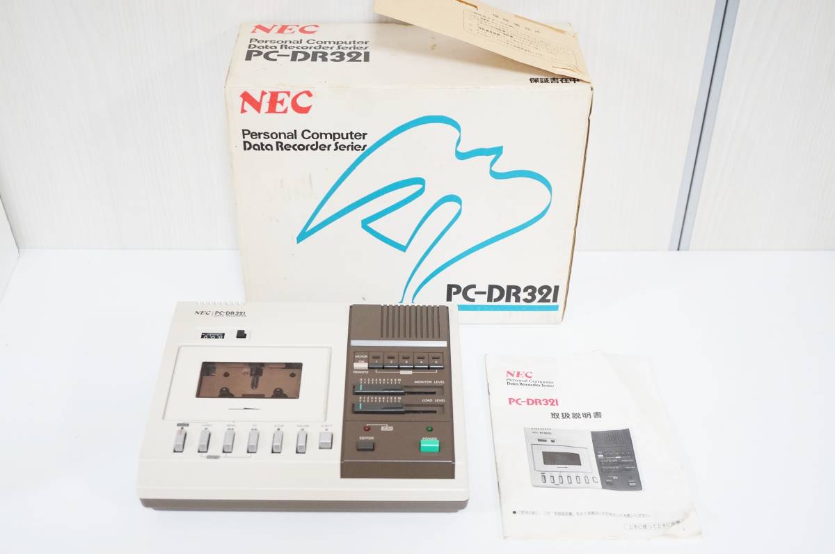 PC-DR321 NECデータレコーダ データレコーダー ジャンク NEC