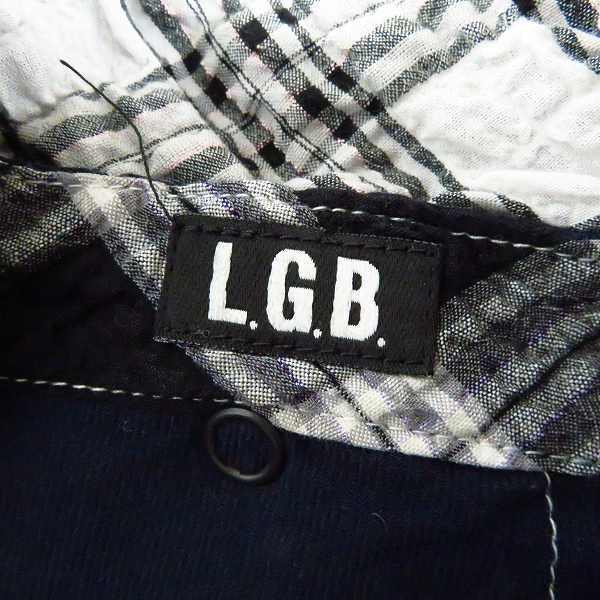 LGB ルグランブルー バッククロス ブリーチ加工 y2k hyde 新品未使用の