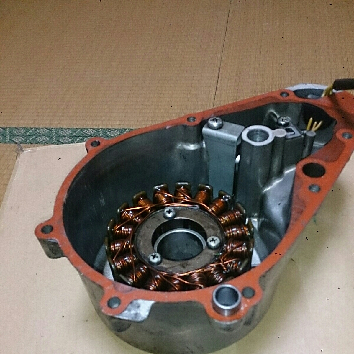 GSX250S ジェネレーターカバー カタナ スズキ 純正 SUZUKI GJ74A 05C