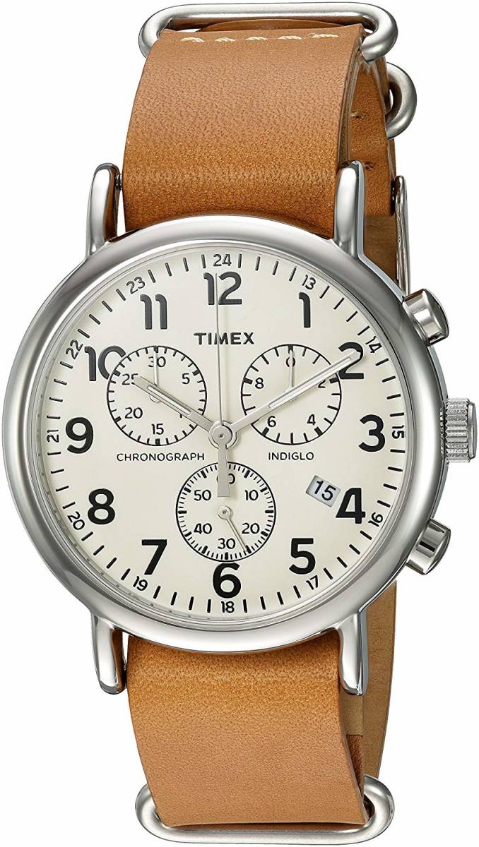 アウトレット品】Timex ウィークエンダー クロノグラフ 40mm 腕時計 