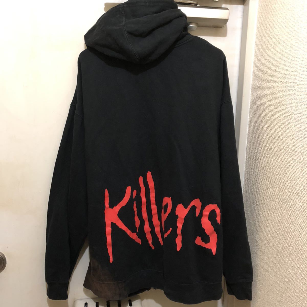 訳ありダボッと大きめxl アイアンメイデン キラーズ 古着ジップアップスウェットパーカー 黒 色抜け有り バンドパーカー Xlサイズ以上 売買されたオークション情報 Yahooの商品情報をアーカイブ公開 オークファン Aucfan Com