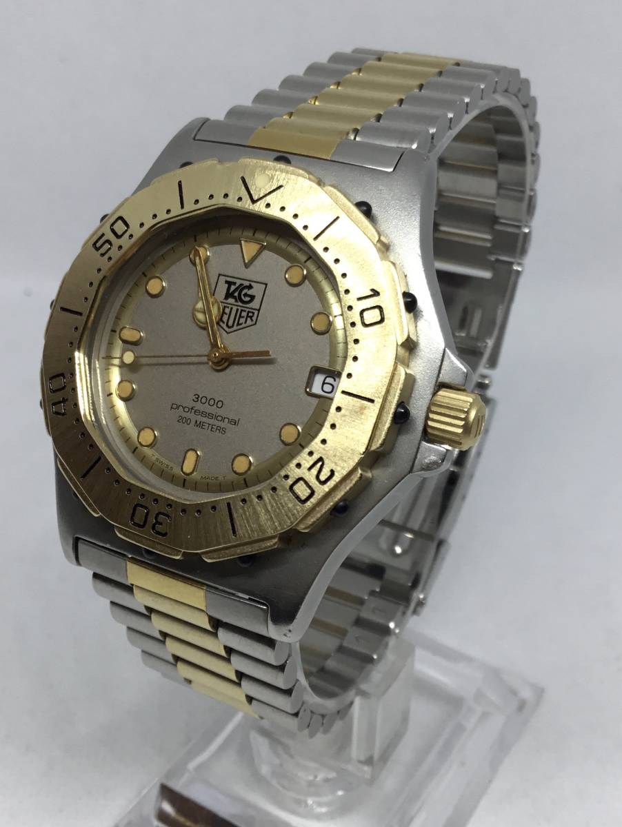 タグホイヤー 934.206 プロフェッショナル - TAG HEUER 稼働 Heuer