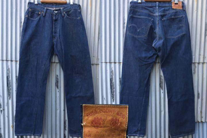 即決！FULLCOUNT フルカウント 1105 藍染め デニム パンツ size 32