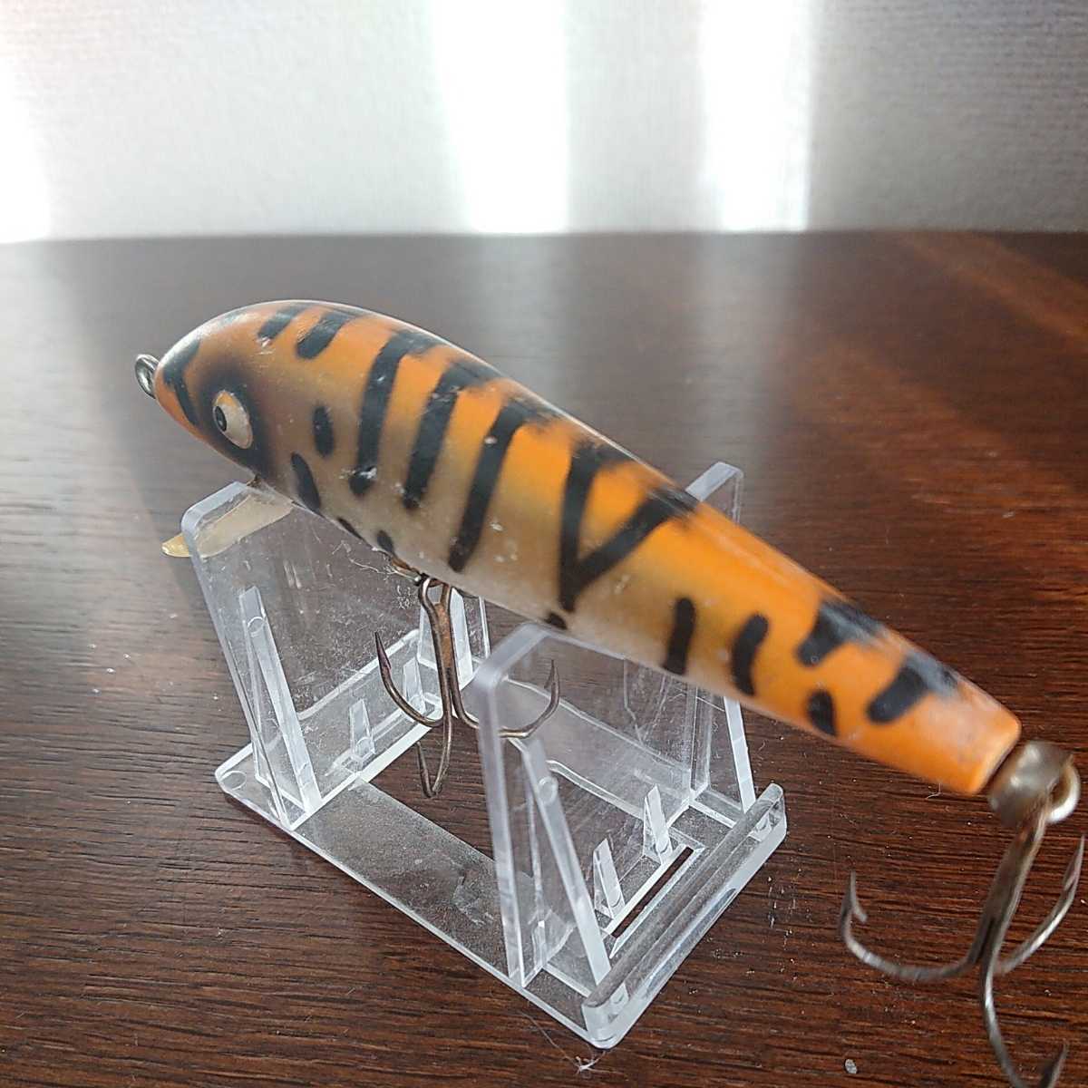 Heddon ヘドン マグナムタイガー 吹き目 GRA オールドルアー！レア