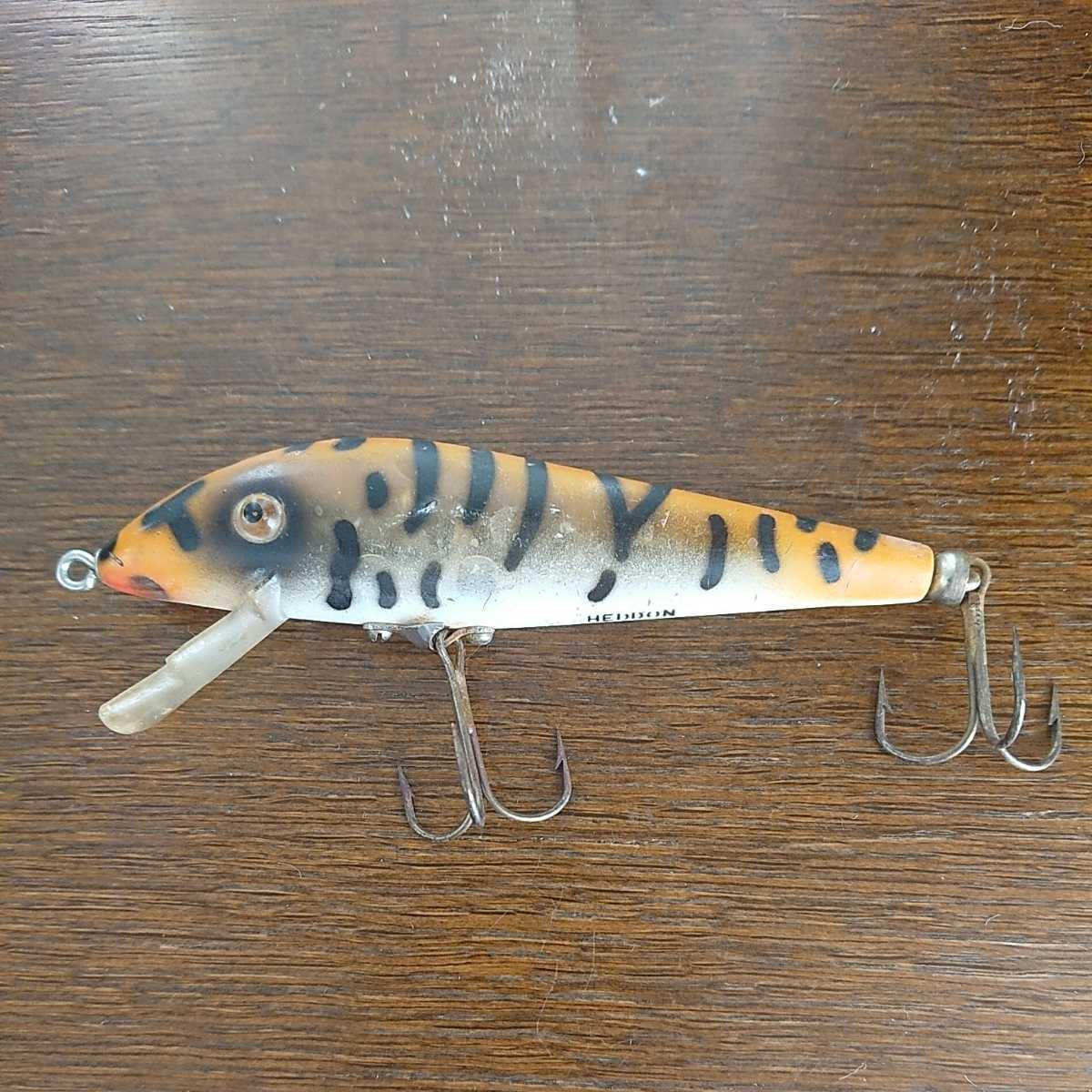 Heddon ヘドン マグナムタイガー 吹き目 GRA オールドルアー！レア