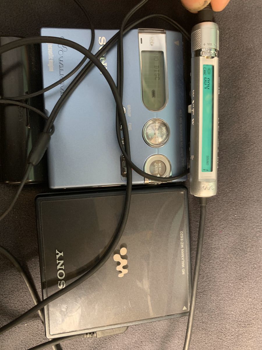 希少『ジャンク』SONY MZ-N910 S MDウォークマン SONY MD‐WM 再生専用