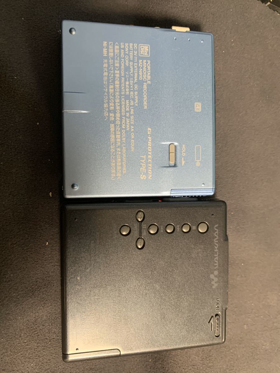 希少『ジャンク』SONY MZ-N910 S MDウォークマン SONY MD‐WM 再生専用