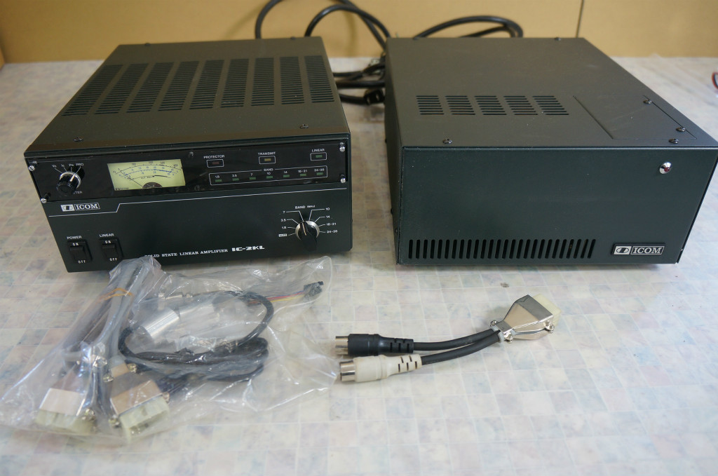 ICOM アイコム リニアアンプ IC-2KL IC-2KLPS 専用電源 アマチュア無線