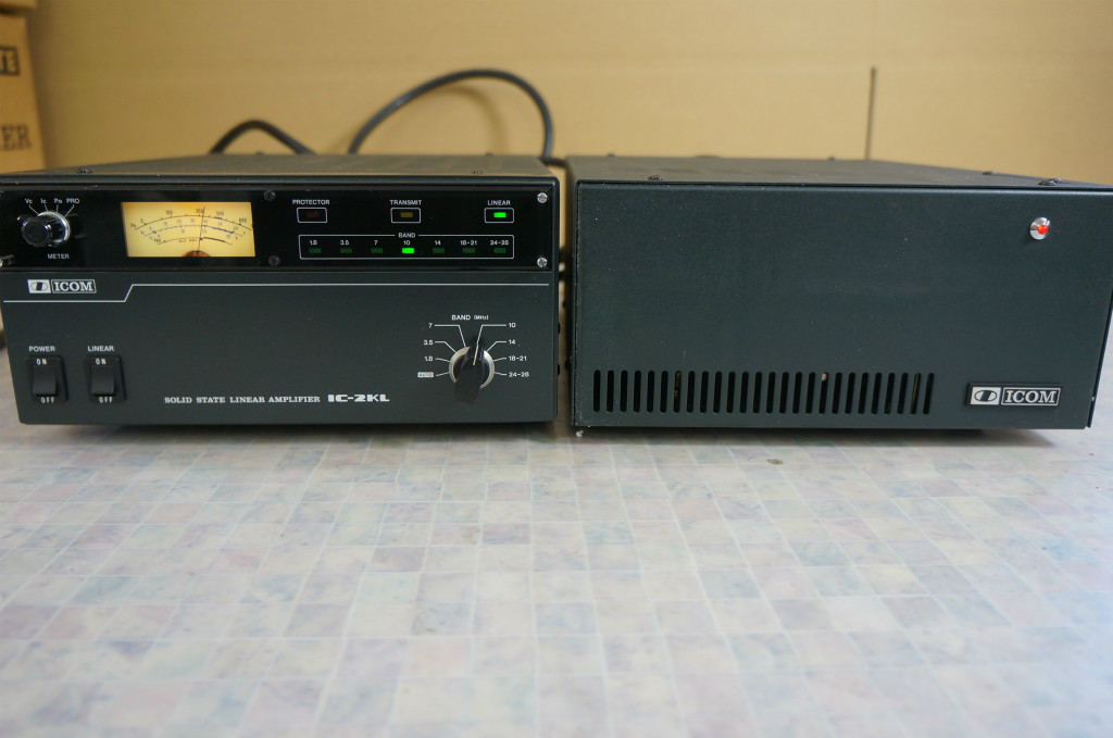 ICOM アイコム リニアアンプ IC-2KL IC-2KLPS 専用電源 アマチュア無線