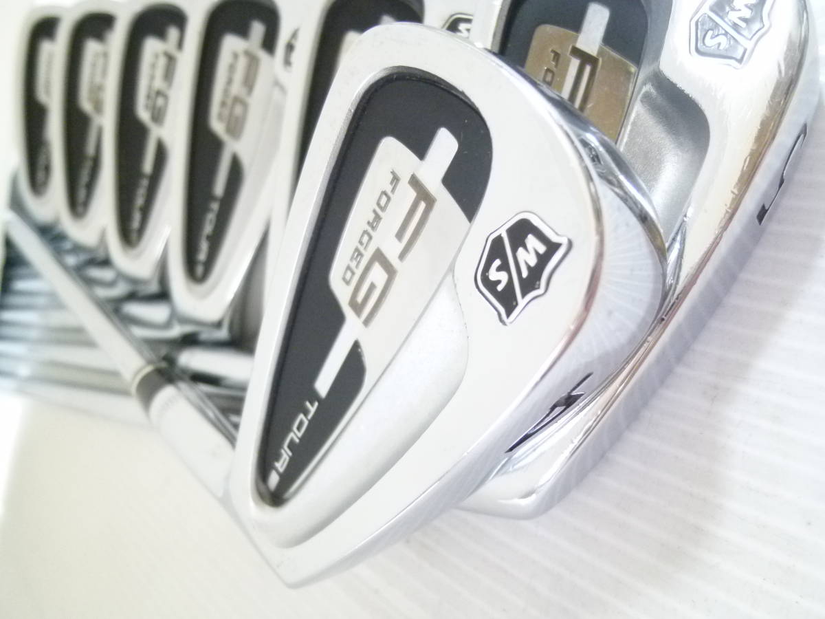 人気，SALE な逸品 良品 ウィルソン W/S FG TOUR FORGED NS-S 4#-Pw 7本セット(ウィルソン)｜売買されたオークション情報、yahooの商品情報をアーカイブ公開 - オークファン 男性右きき用