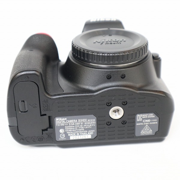 簡易動作確認済】Nikon/ニコン D3400 デジタル一眼レフカメラ レンズ