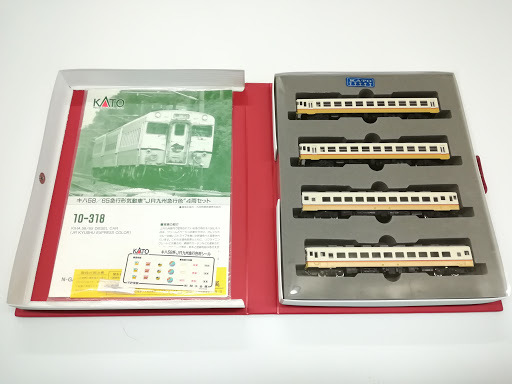 KATO キハ58/65 10-318 Nゲージ 鉄道模型 格安，新品】 KATO 10-318 キハ58/65 急行形気動車 JR九州急行色 N