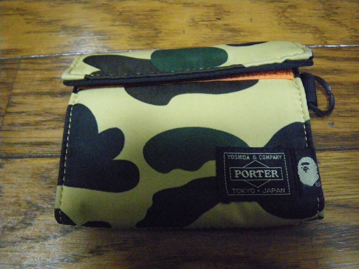 A BATHING APE × PORTER WALLE アベイシングエイプ ポーター 