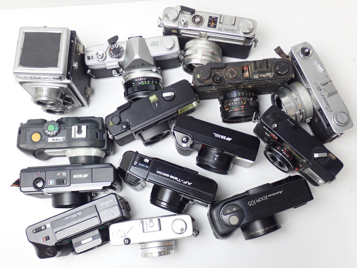 フィルムカメラセット Canon Nikon Minolta MINOLTA ☆フィルムカメラ 14台セット キャノン/フジカ/ミノルタ