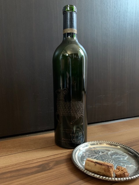 飲料・酒 シャトー・ムートン・ロートシルト 2010年 空瓶 希少