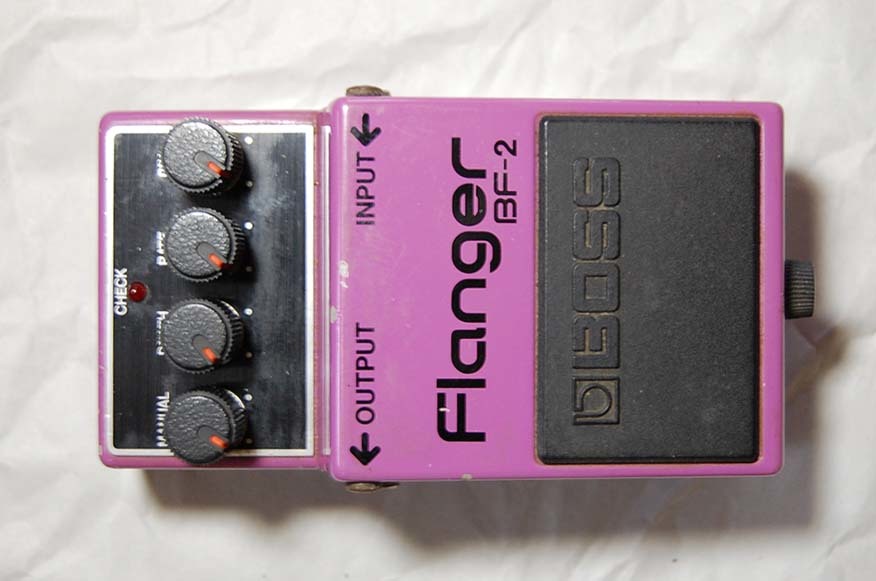 限定SALE，新作登場 BOSS BF-2 Flanger ボス フランジャー 黒ノブ仕様