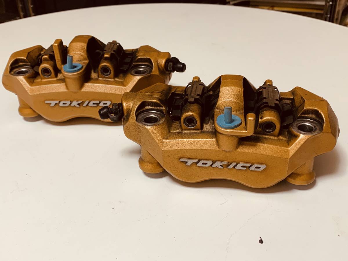 TOKICO トキコ ラジアルマウントキャリパー 左右 108mmピッチ ゴールド