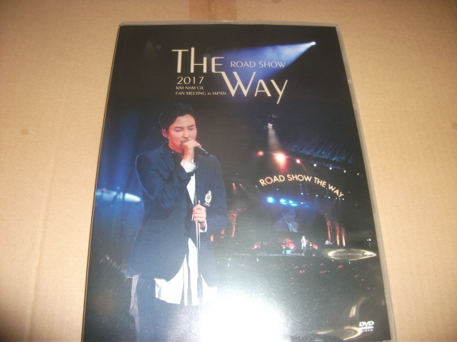 定番人気，正規品 即決 DVD キム・ナムギル ROAD SHOW THE WAY 2017