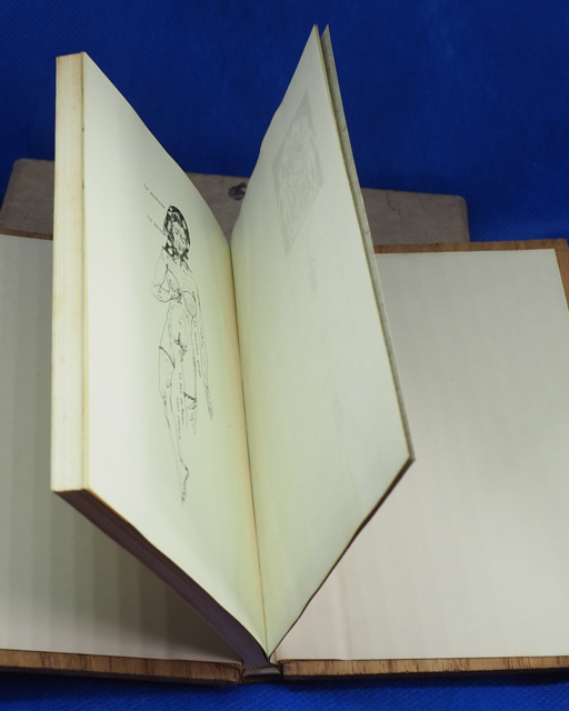 亀山巌述「秘画鬼の生と死」有光書房　昭44A版30部限定　署名入　10×13.5センチ 青銅板嵌め込み　_2