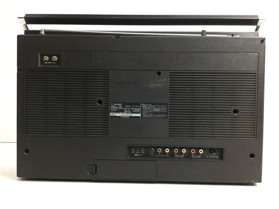 SHARP GF-818SB ラジカセ◇ジャンク品
