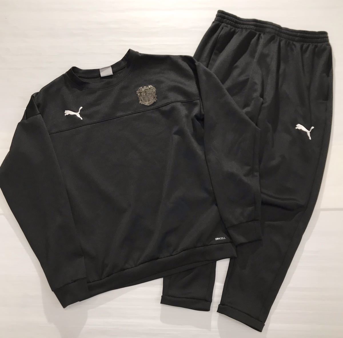  PUMA プーマ ロゴ刺繍 セレッソ大阪エンブレムワッペン 上下 セットアップ ジャージ ブラック L(プーマ)｜売買されたオークション情報、yahooの商品情報をアーカイブ公開 - オークファン ジャージ