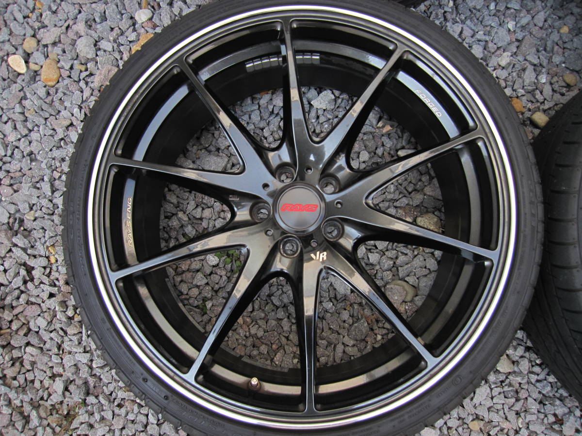 RAYS VOLK RACING G25 19インチ タイヤ付き 3 OL⁄USRAYS