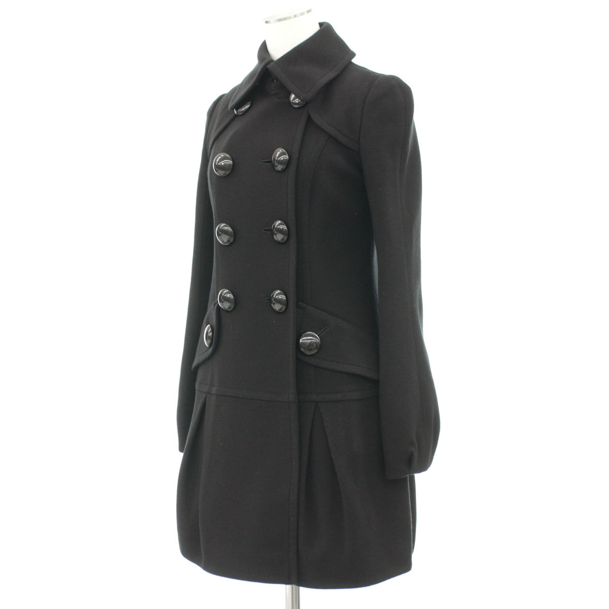 良好◇BURBERRY BLUE LABEL バーバリーブルーレーベル ダブルコート
