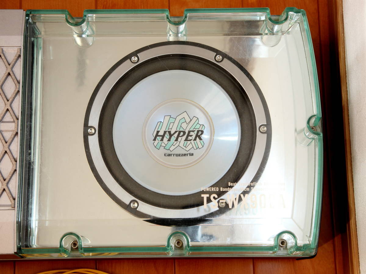 パワードサブウーファー／carrozzeria／TS-WX900A／200Wアンプ搭載 