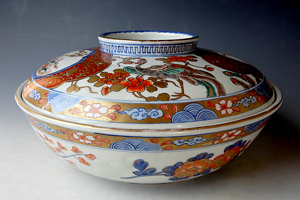 古伊万里 学芸の小部屋 -戸栗美術館- 鳳凰 深鉢 色絵金彩 蔵出し - Yahoo!
