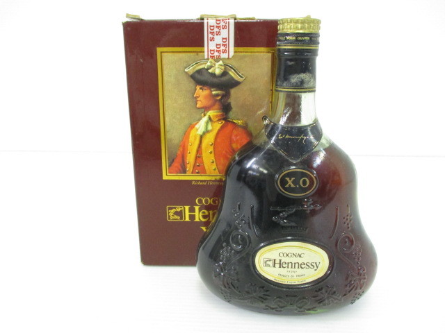 2003CKM001 古酒 ヘネシー Hennessy XO グリーンボトル 金キャップ