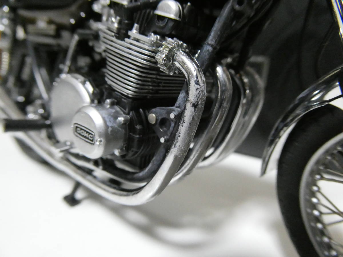 □マイルストーン WIT'S 1/12 カワサキ Z2改スポーク ヨシムラ 750RS