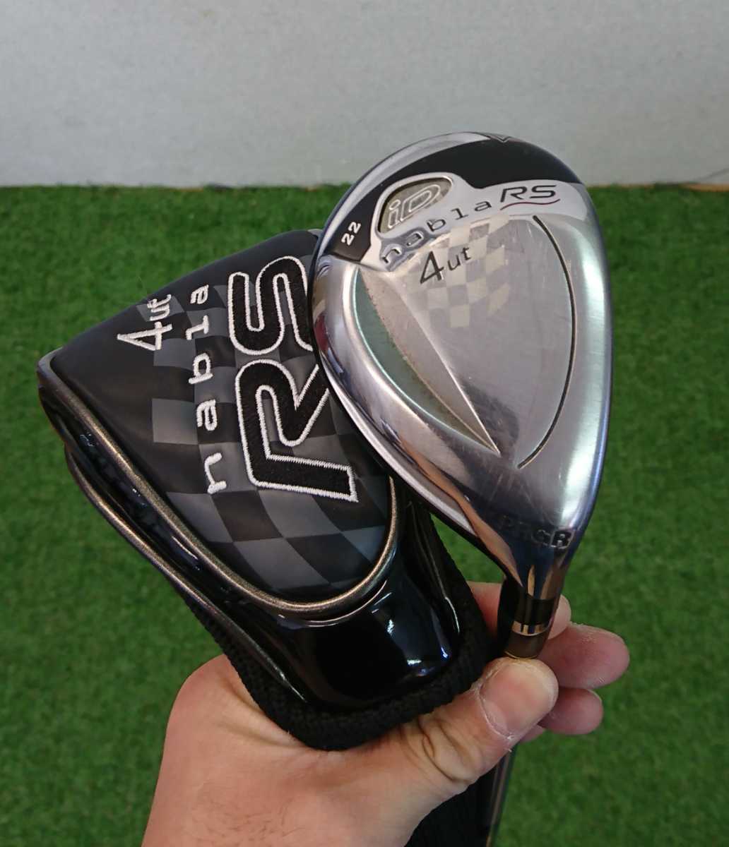 【新品，格安】 プロギア PRGR ID NABLA RS ナブラ 4ut 22&deg; M-40 SR フェアウェイウッド 純正 シャフト ヘッドカバーあり(プロギア)｜売買されたオークション情報、yahooの商品情報をアーカイブ公開 - オークファン 男性右きき用