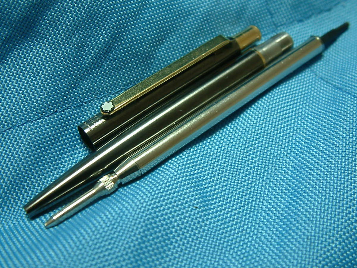 シャープペンシル : 2本 0.5 montblanc 極美品 No.250S モンブランの最