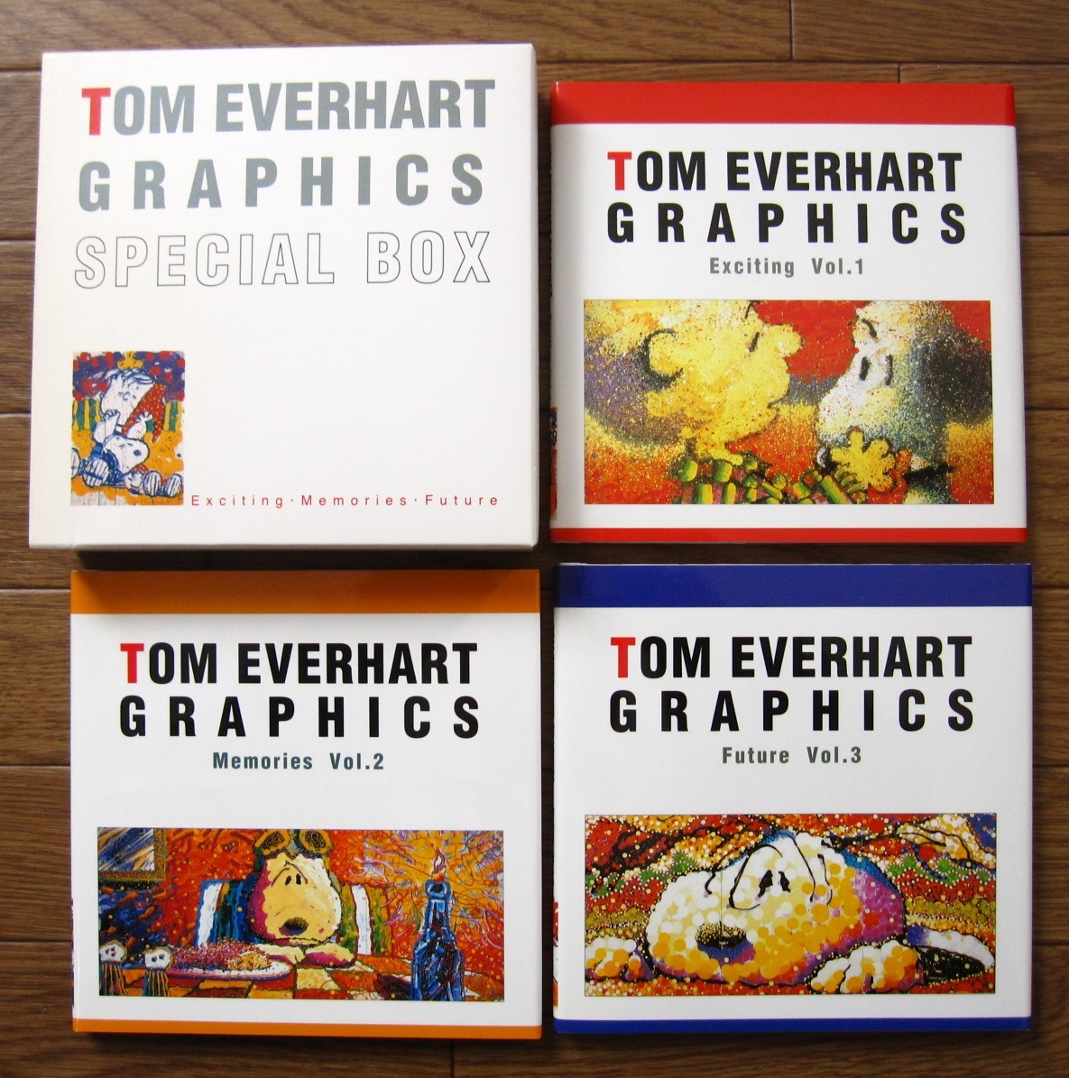 トム・エバハート 希少本 Tom Everhart Graphics Special Box /SNOOPY /トム・エバハート