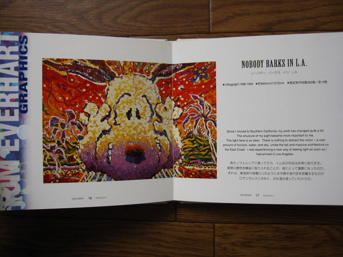 希少本 Tom Everhart Graphics Special Box /SNOOPY /トム・エバハート