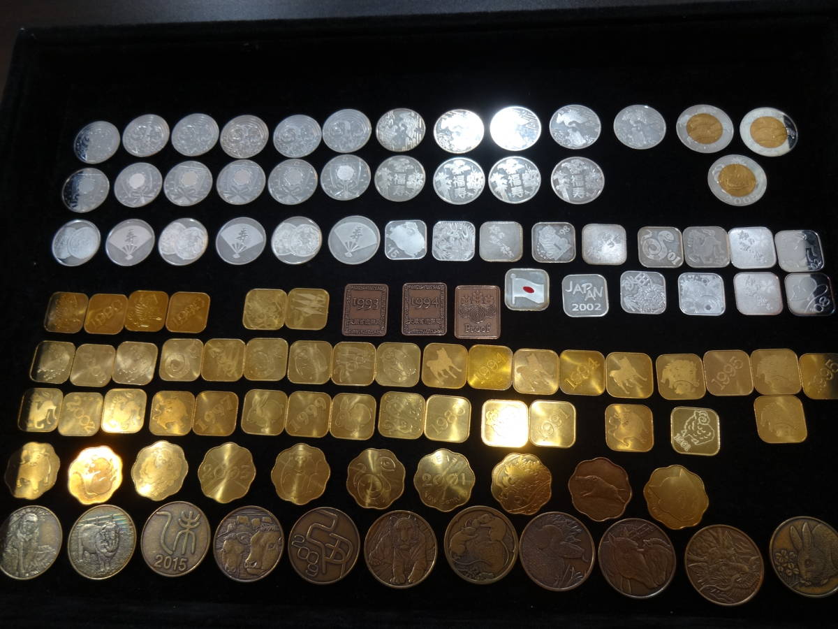 定番人気，新品 貨幣セット 付属 メダル 約515g まとめ売り 激安1円スタート(平成)｜売買されたオークション情報、yahooの商品情報をアーカイブ公開 - オークファン 記念硬貨