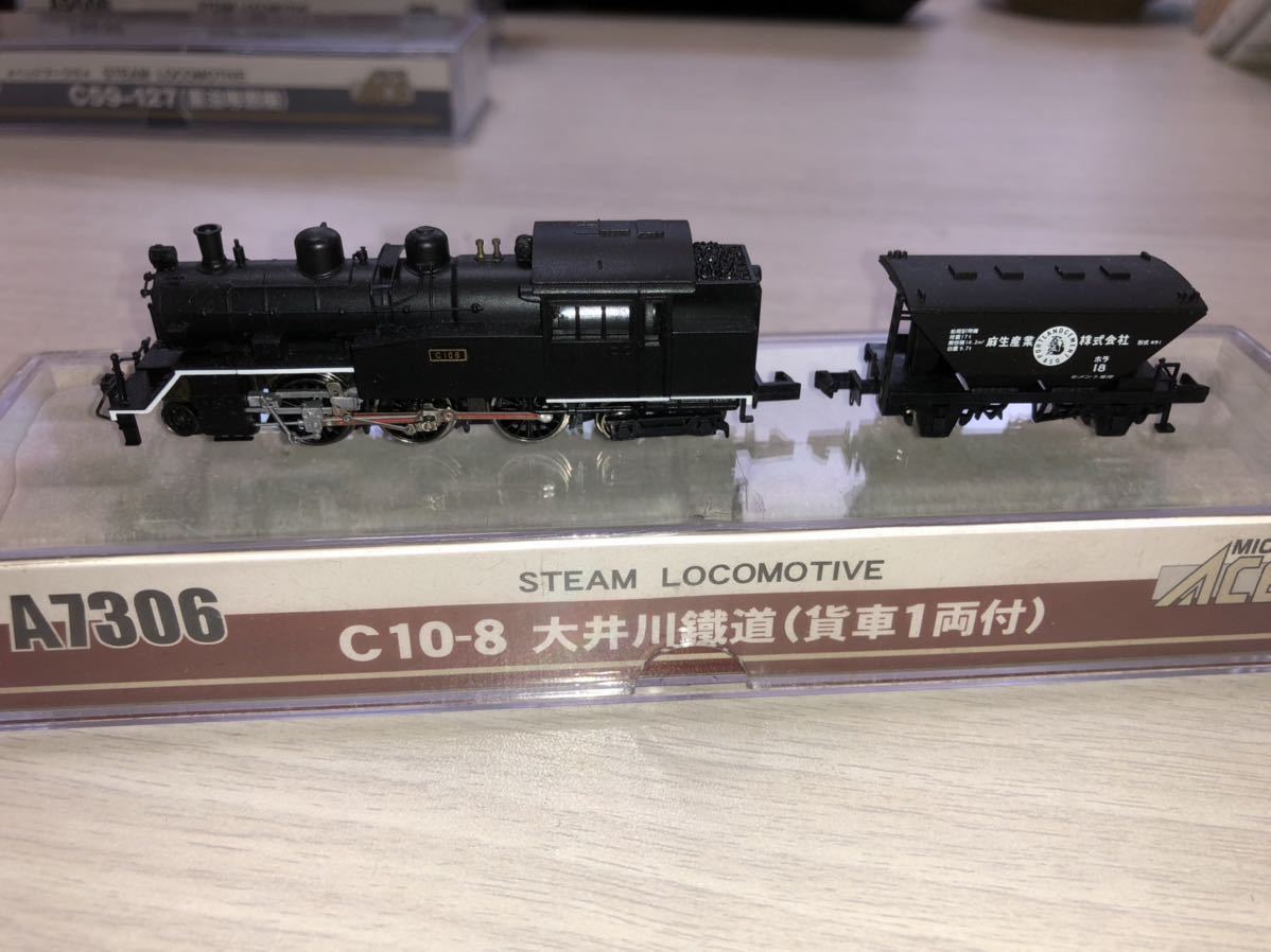 A7306 C10-8 大井川鐡道(貨車1両付)(動力付き) Nゲージ 鉄道模型 MICRO